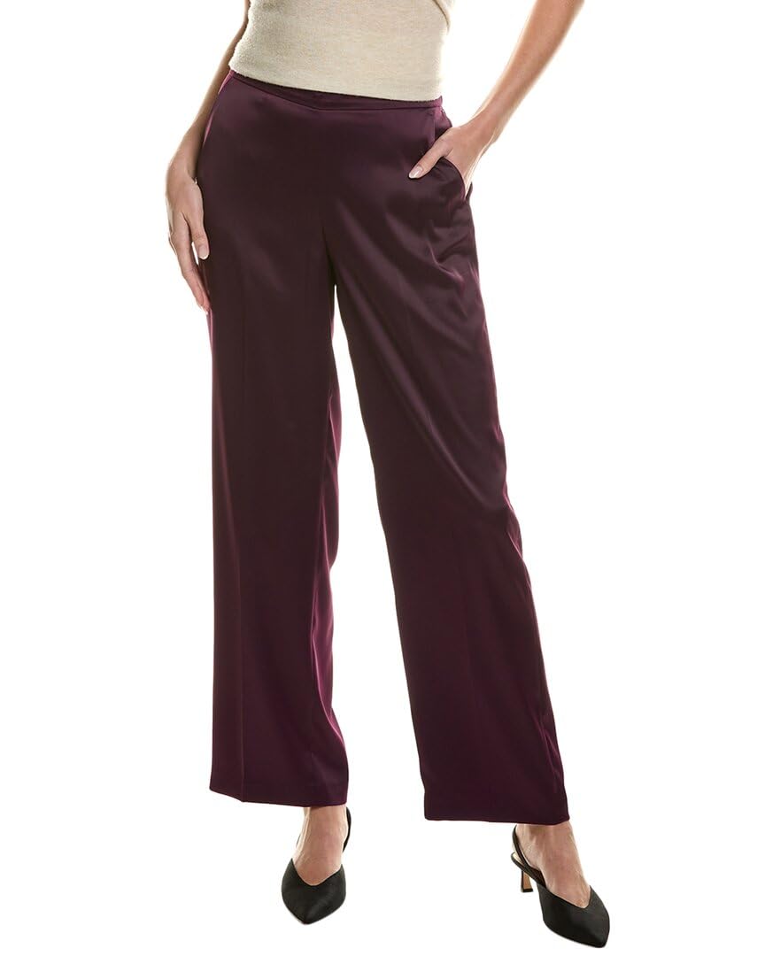 Anne Klein Women's Pull on Slash Pocket Wide Leg Pant