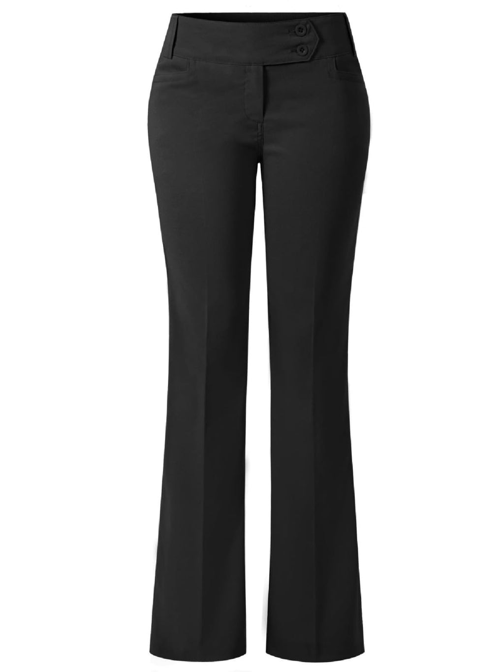 Design by Olivia Women's Dress Pants Bootcut Work Slacks Stretch Office