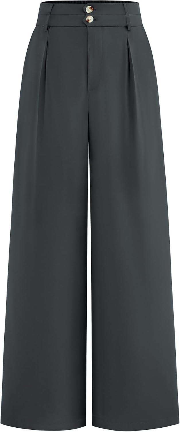 BTFBM Wide Leg Dress Pants Women Business Casual Outfits