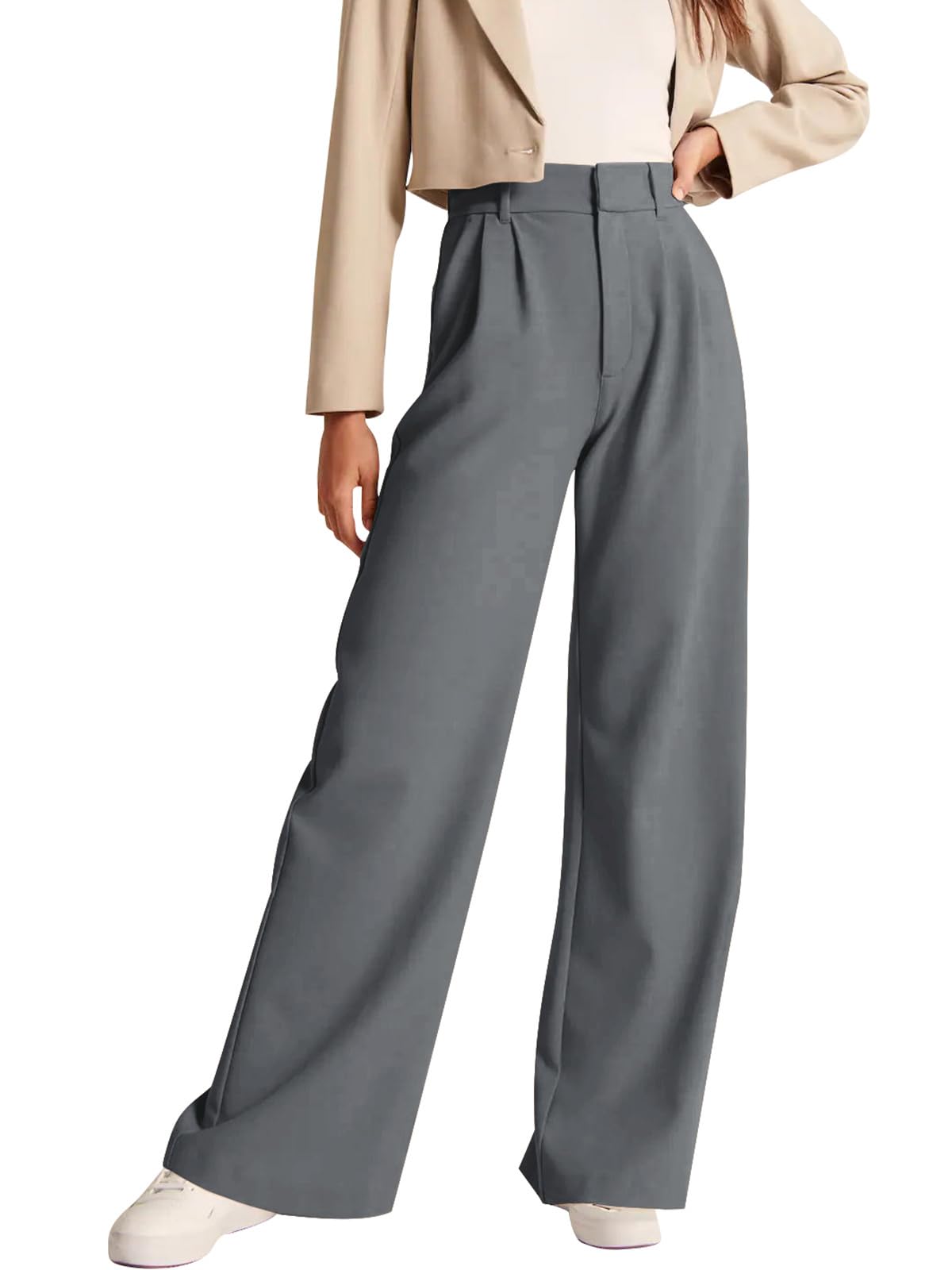 NIMIN Women Work Pants Business Casual Outfits Dress Trousers with Pockets