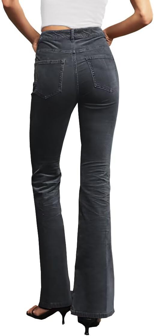 Hybrid & Company Women's Stretch Bootcut Pants