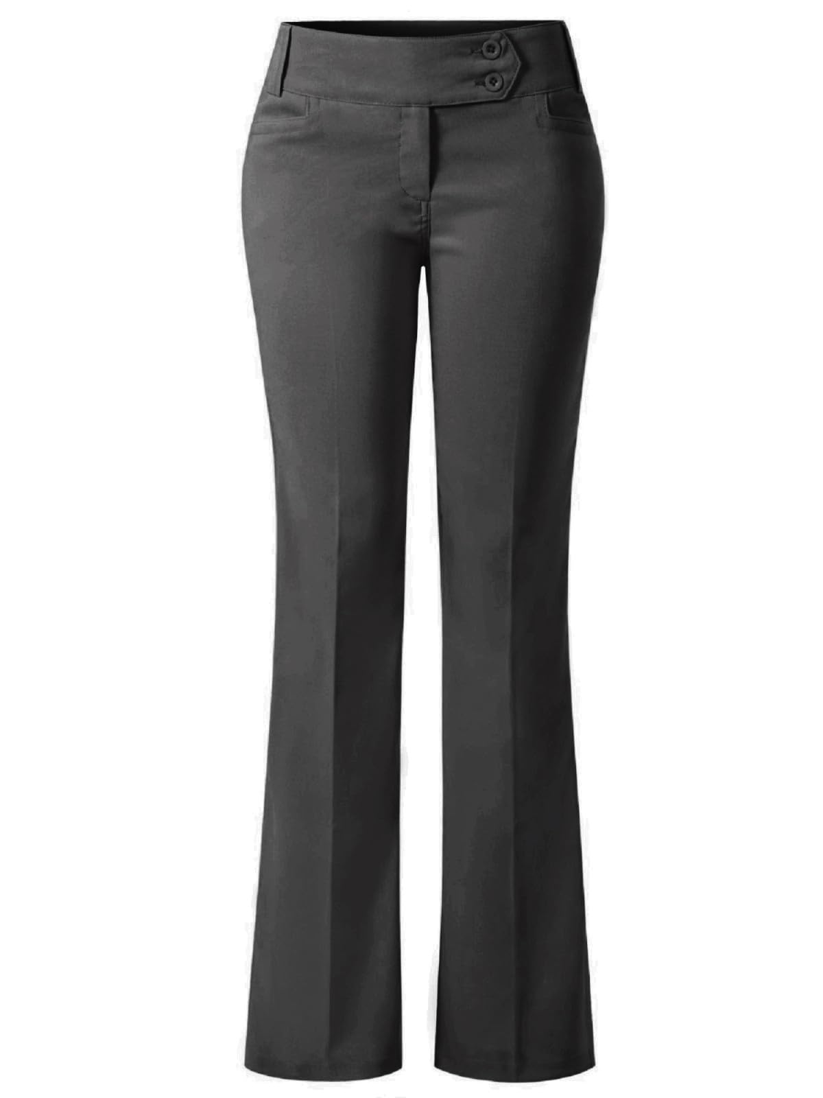 Design by Olivia Women's Dress Pants Bootcut Work Slacks Stretch Office