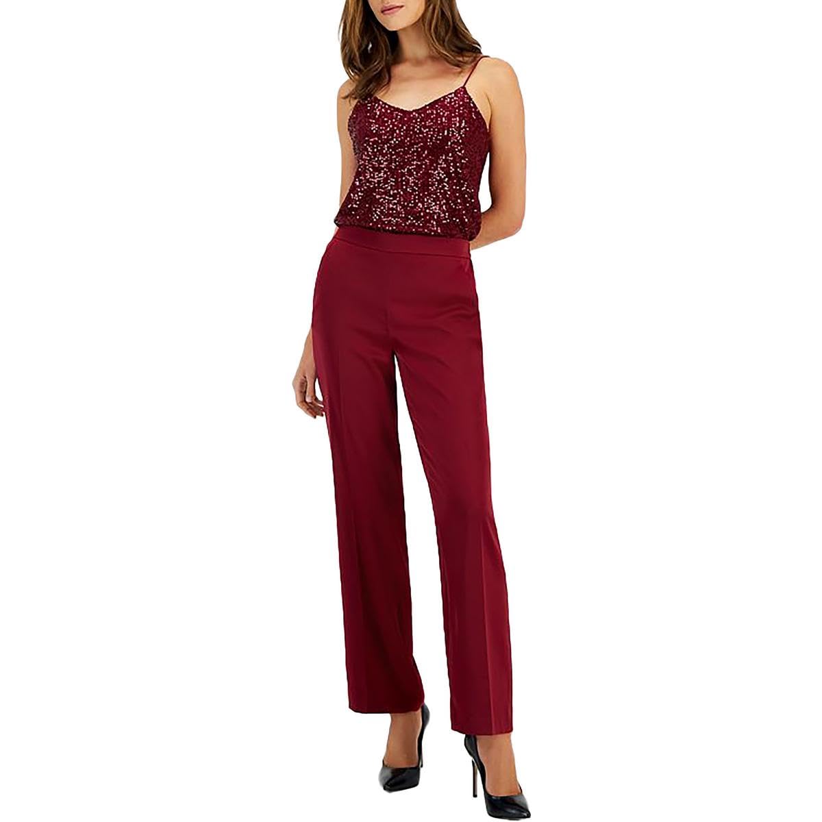 Anne Klein Women's Pull on Slash Pocket Wide Leg Pant