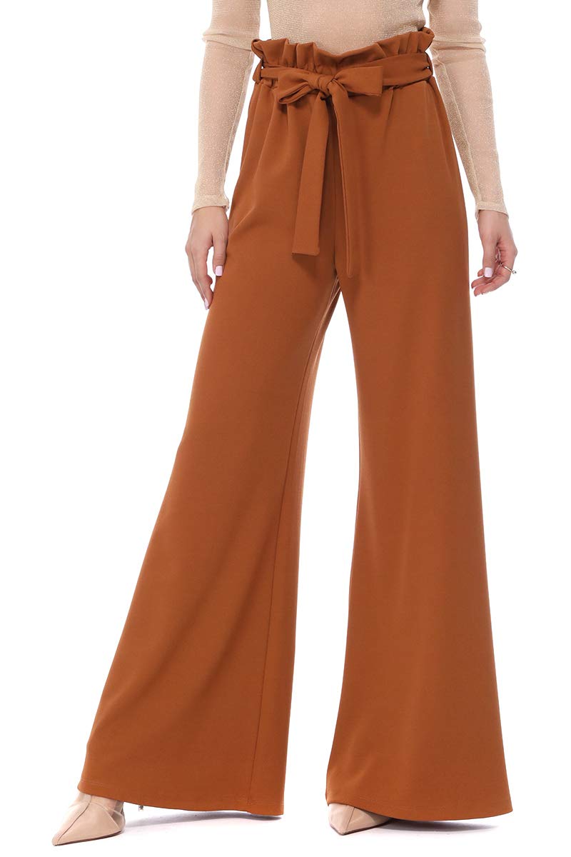 Women's Junior Plus J2 Love Paperbag Wide Leg Pants