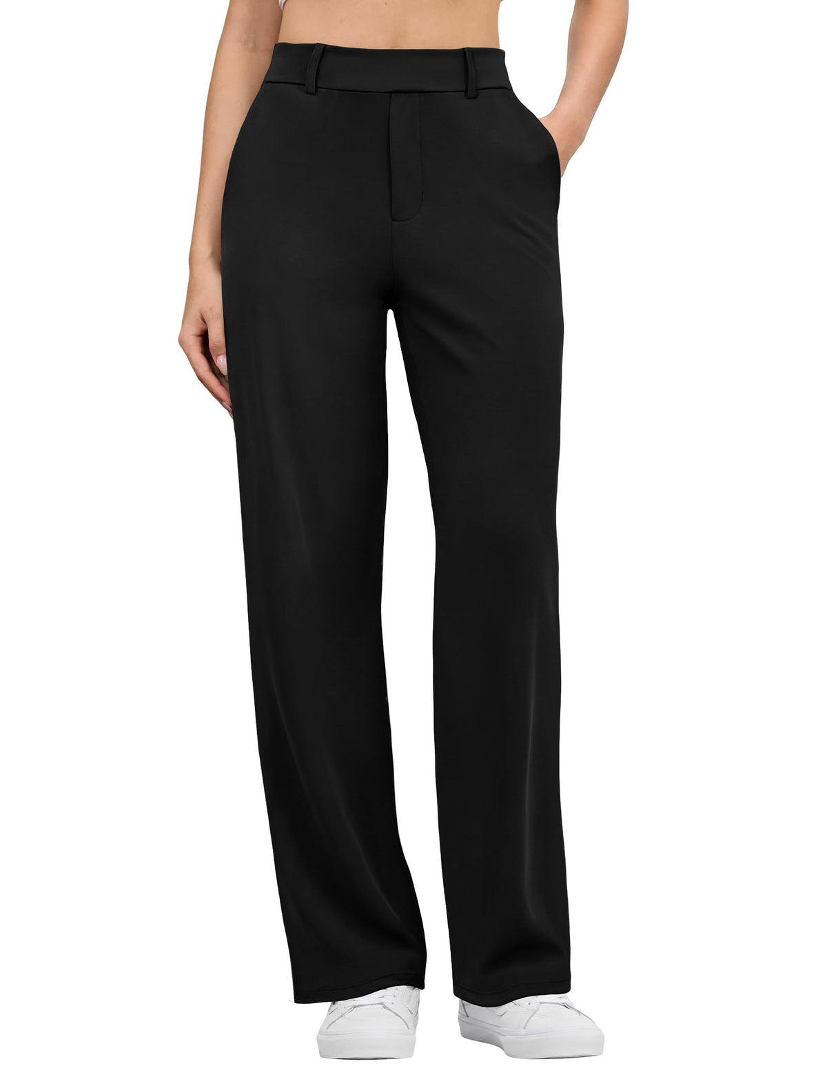 COPYLEAF Womens Wide Leg Dress Pants Business Casual Trousers with Pockets