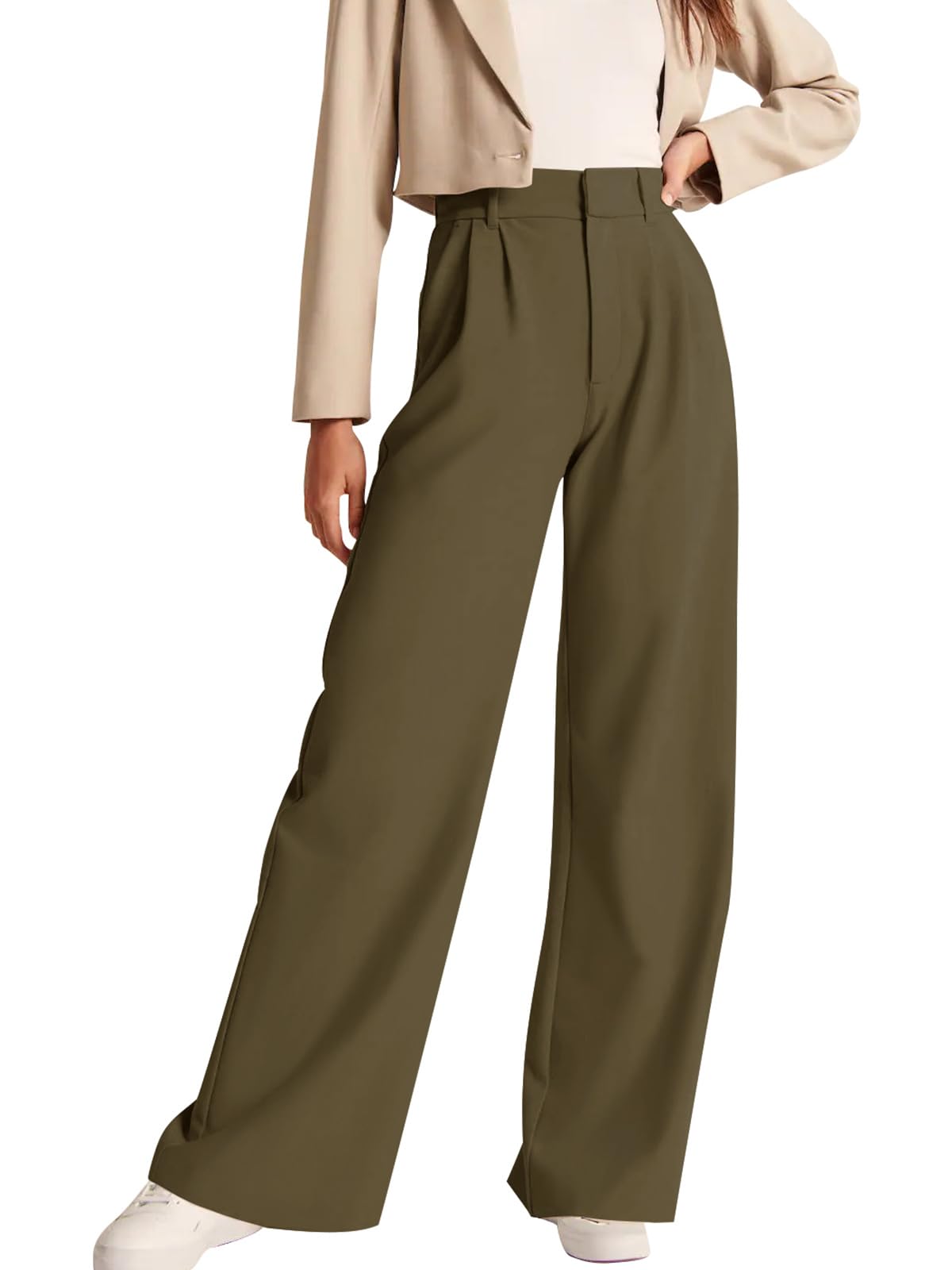 NIMIN Women Work Pants Business Casual Outfits Dress Trousers with Pockets