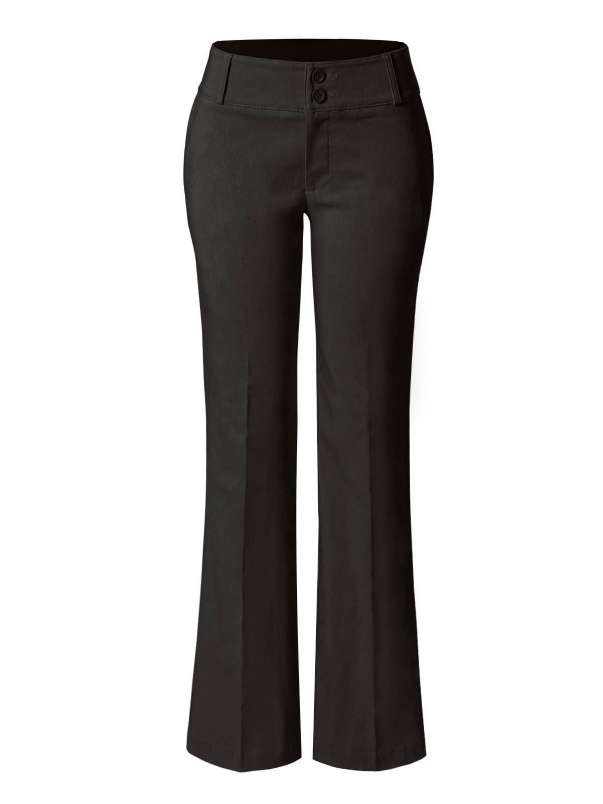 Design by Olivia Women's Dress Pants Bootcut Work Slacks Stretch Office
