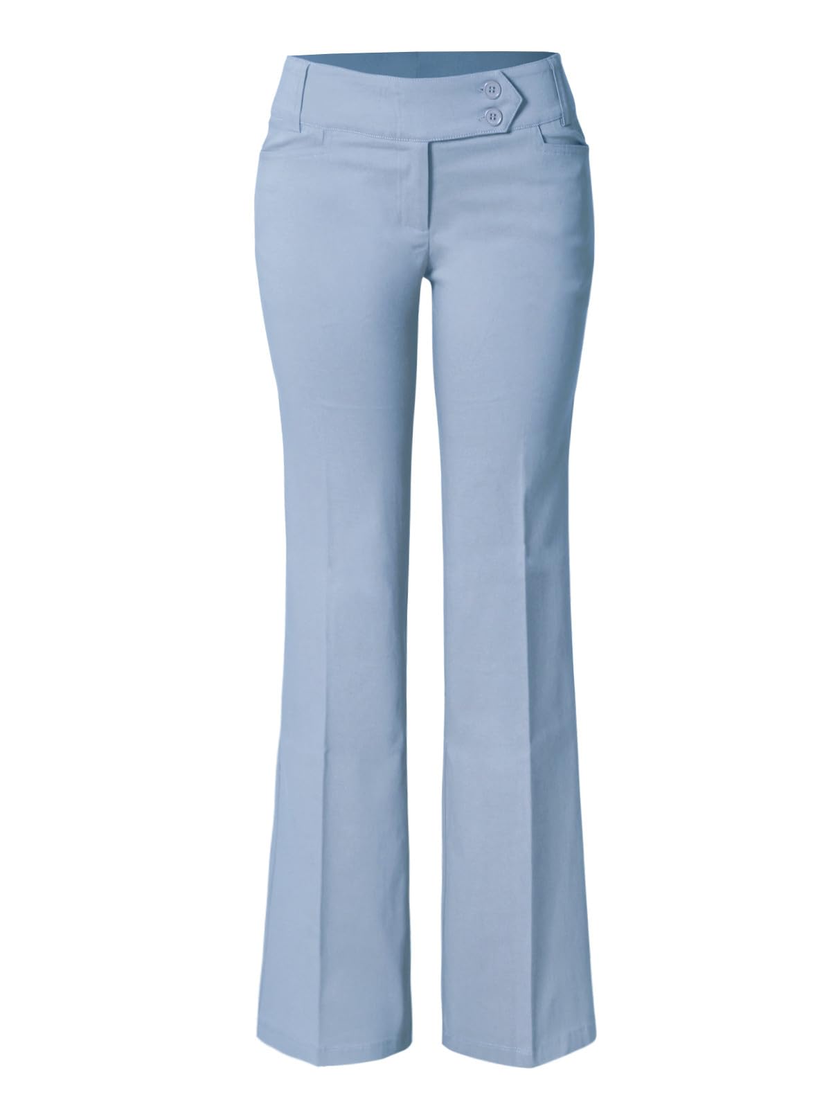 Design by Olivia Women's Dress Pants Bootcut Work Slacks Stretch Office