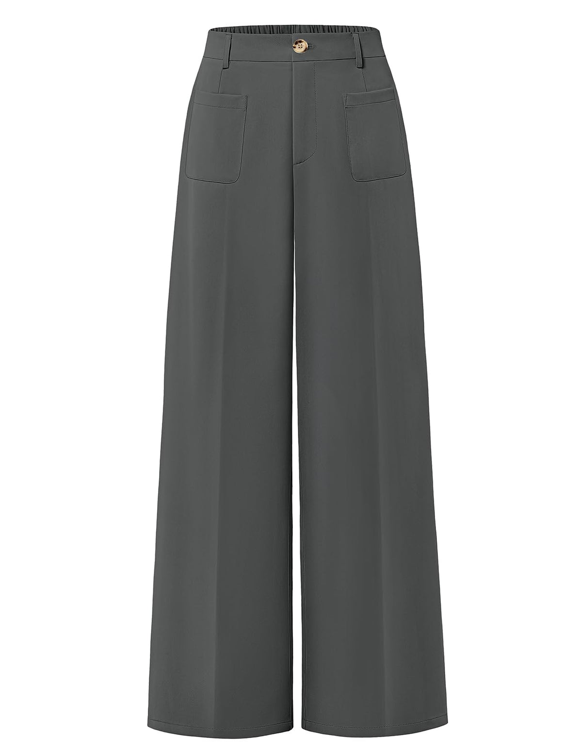 MEROKEETY Womens Wide Leg Dress Pants High Waisted Business Casual Trousers