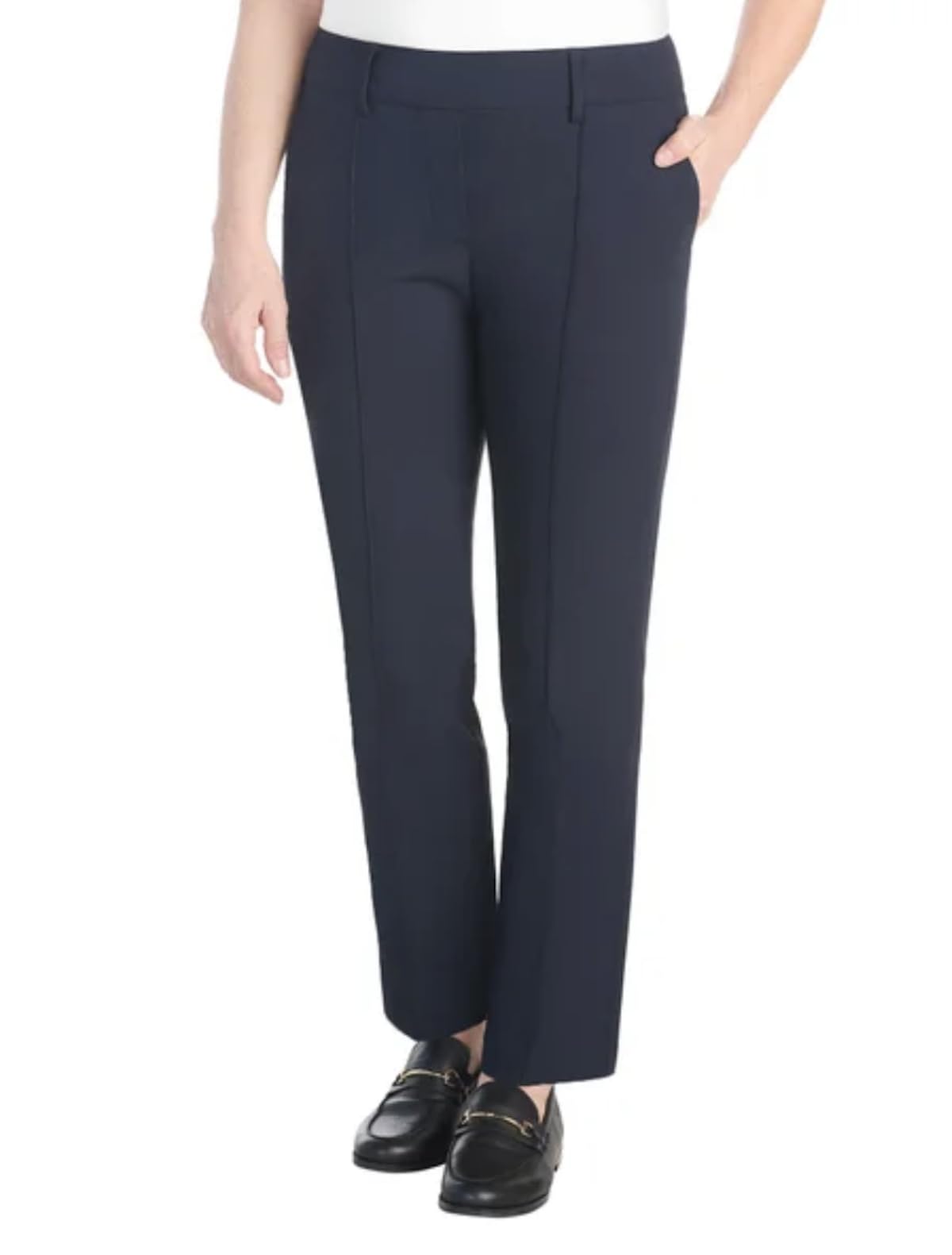 Elastic Waist Tummy Control Skinny Pant by Hilary Radley