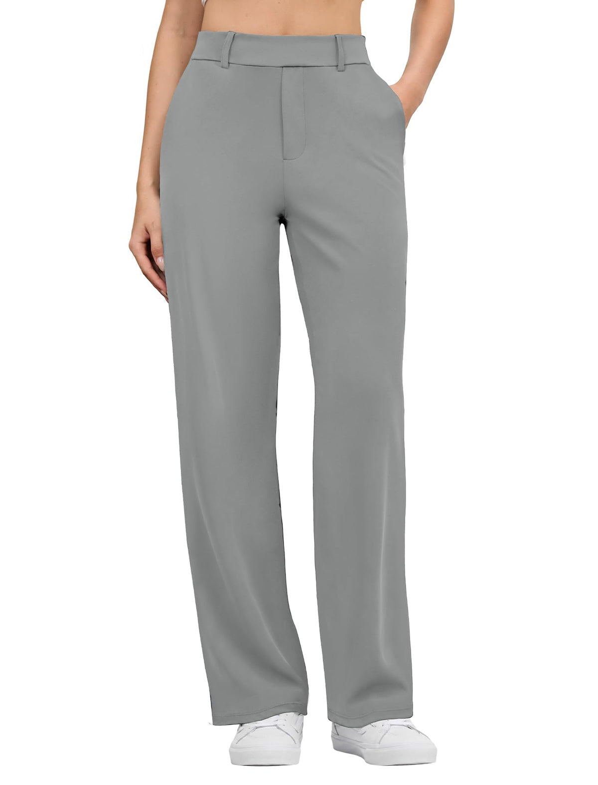 COPYLEAF Womens Wide Leg Dress Pants Business Casual Trousers with Pockets