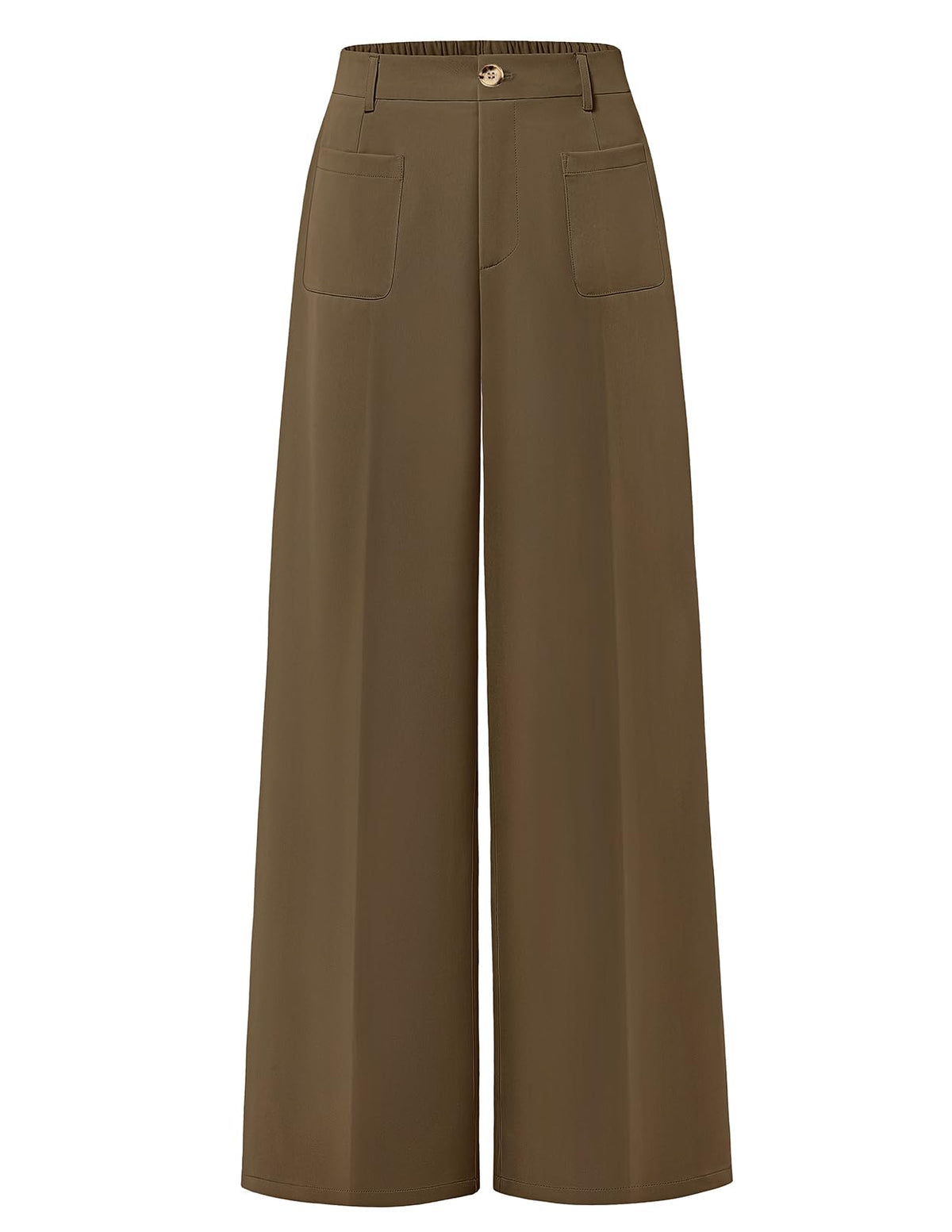 MEROKEETY Womens Wide Leg Dress Pants High Waisted Business Casual Trousers