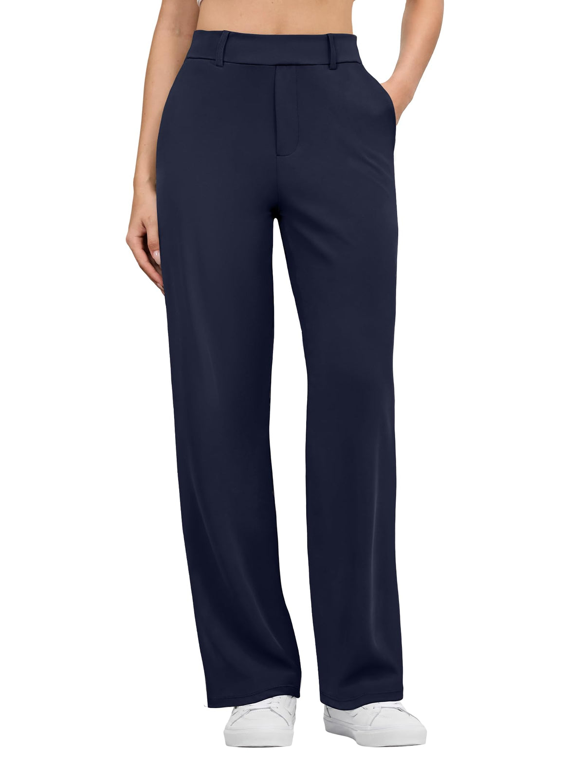 COPYLEAF Womens Wide Leg Dress Pants Business Casual Trousers with Pockets