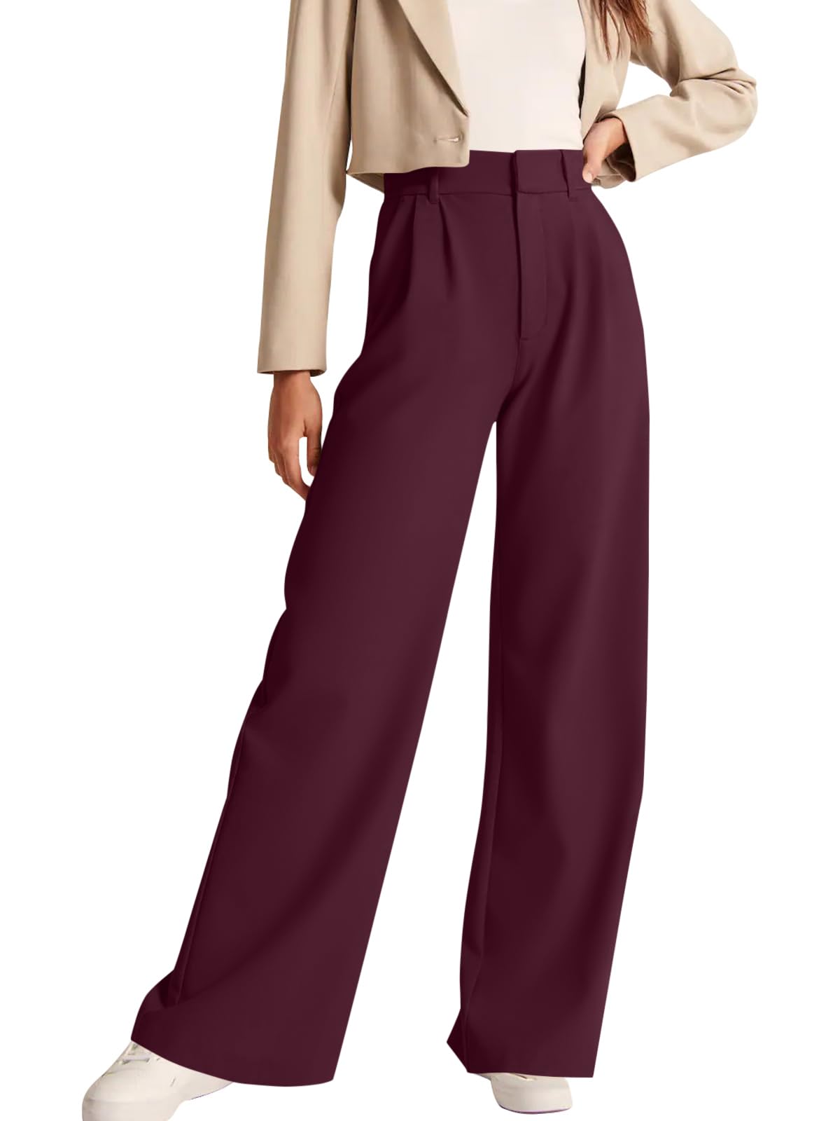 NIMIN Women Work Pants Business Casual Outfits Dress Trousers with Pockets