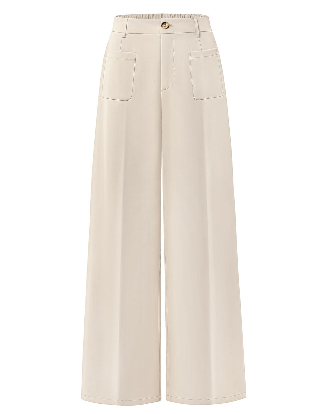 MEROKEETY Womens Wide Leg Dress Pants High Waisted Business Casual Trousers