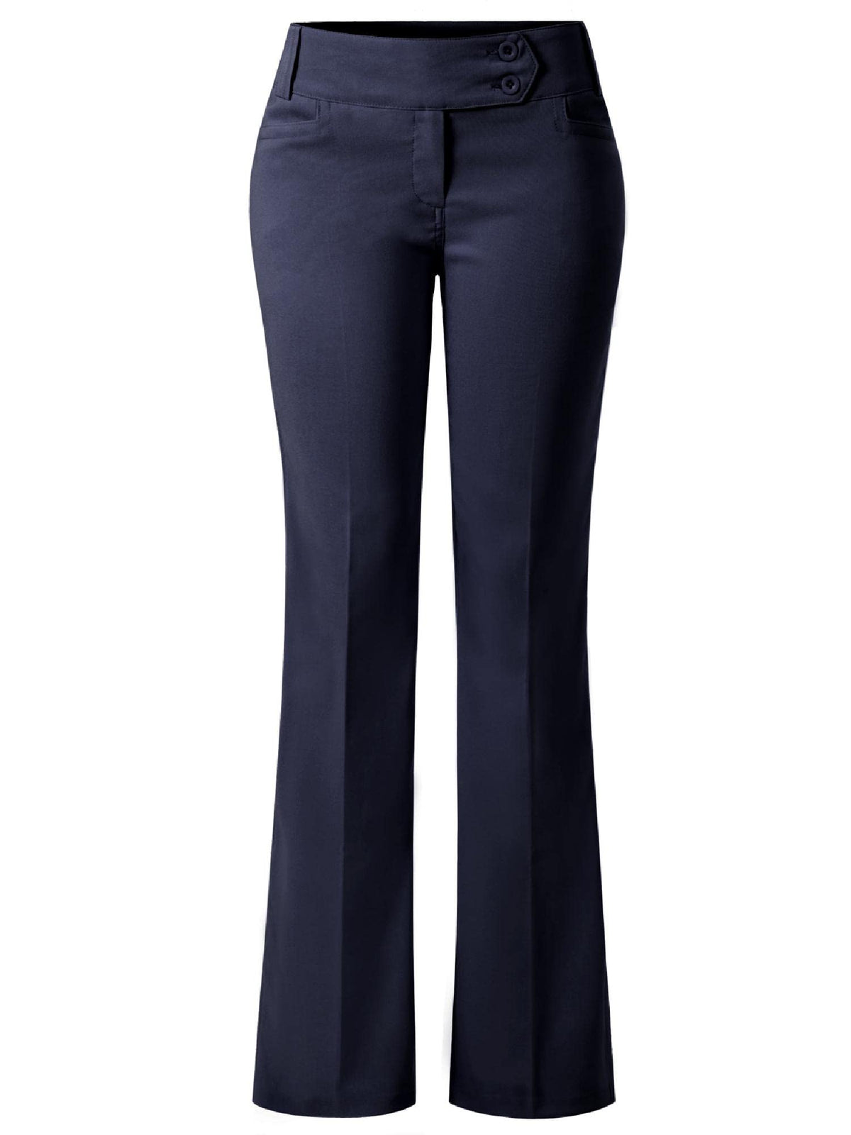 Design by Olivia Women's Dress Pants Bootcut Work Slacks Stretch Office