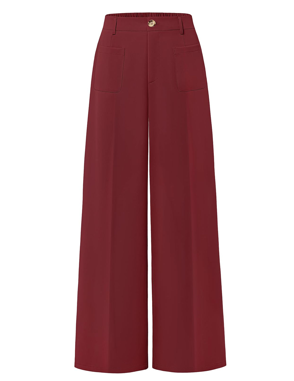 MEROKEETY Womens Wide Leg Dress Pants High Waisted Business Casual Trousers