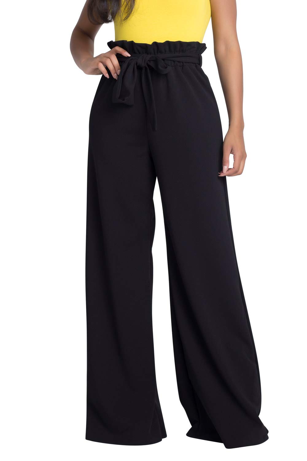 Women's Junior Plus J2 Love Paperbag Wide Leg Pants