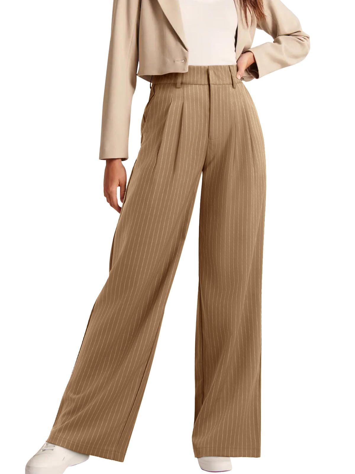 NIMIN Women Work Pants Business Casual Outfits Dress Trousers with Pockets