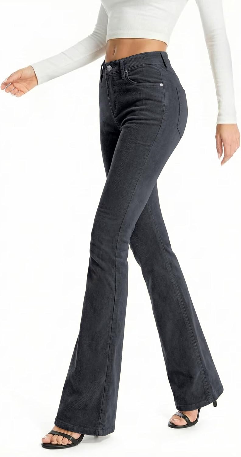 Hybrid & Company Women's Stretch Bootcut Pants
