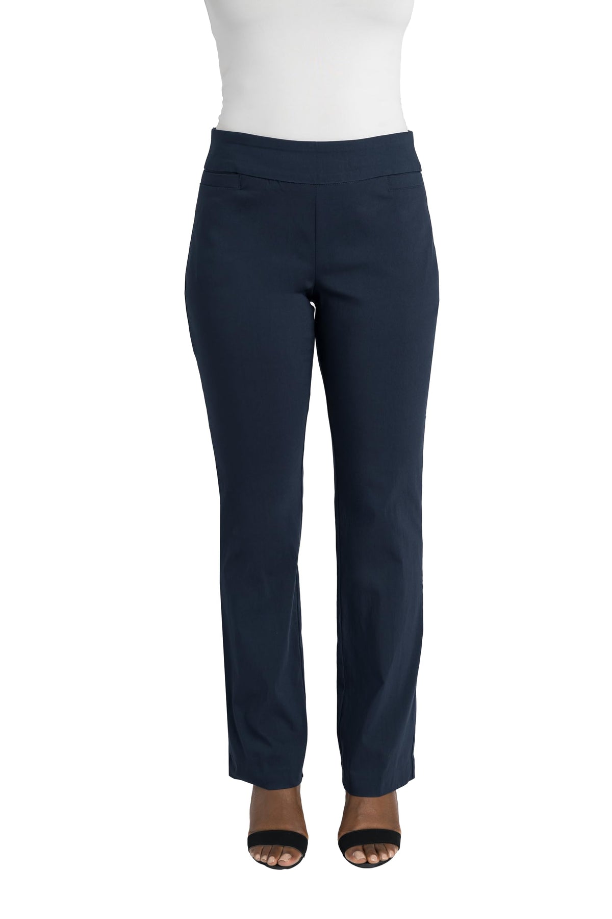 Briggs New York Women's Super Stretch Millennium Barely Boot Pull on Pant