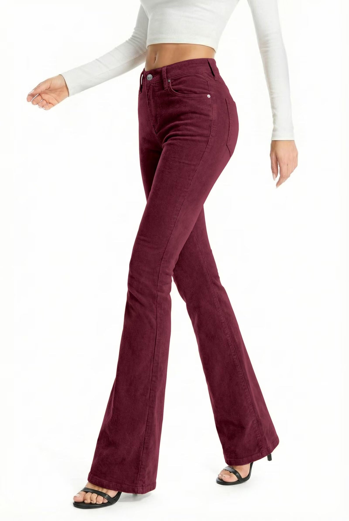 Hybrid & Company Women's Stretch Bootcut Pants