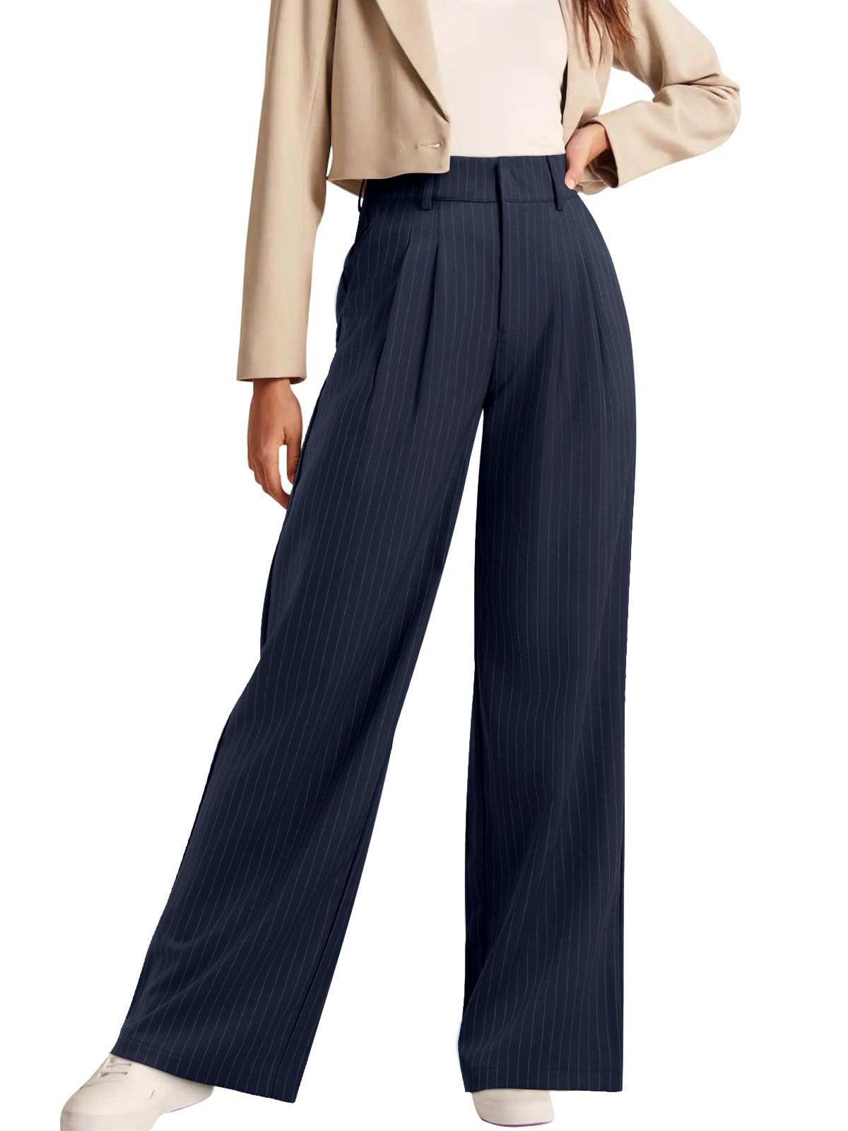 NIMIN Women Work Pants Business Casual Outfits Dress Trousers with Pockets