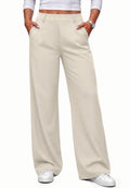 Women Fall Wide Leg Pants Business Casual Outfits Trousers Slacks Trendy