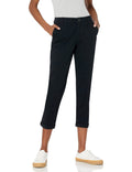 Amazon Essentials Women's Mid-Rise Slim-Fit Stretch Cropped Capri Pants (Available in Plus Size)