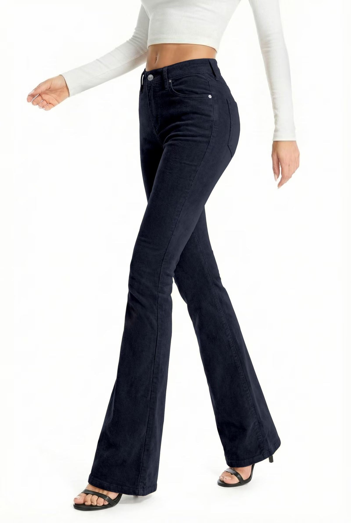 Hybrid & Company Women's Stretch Bootcut Pants