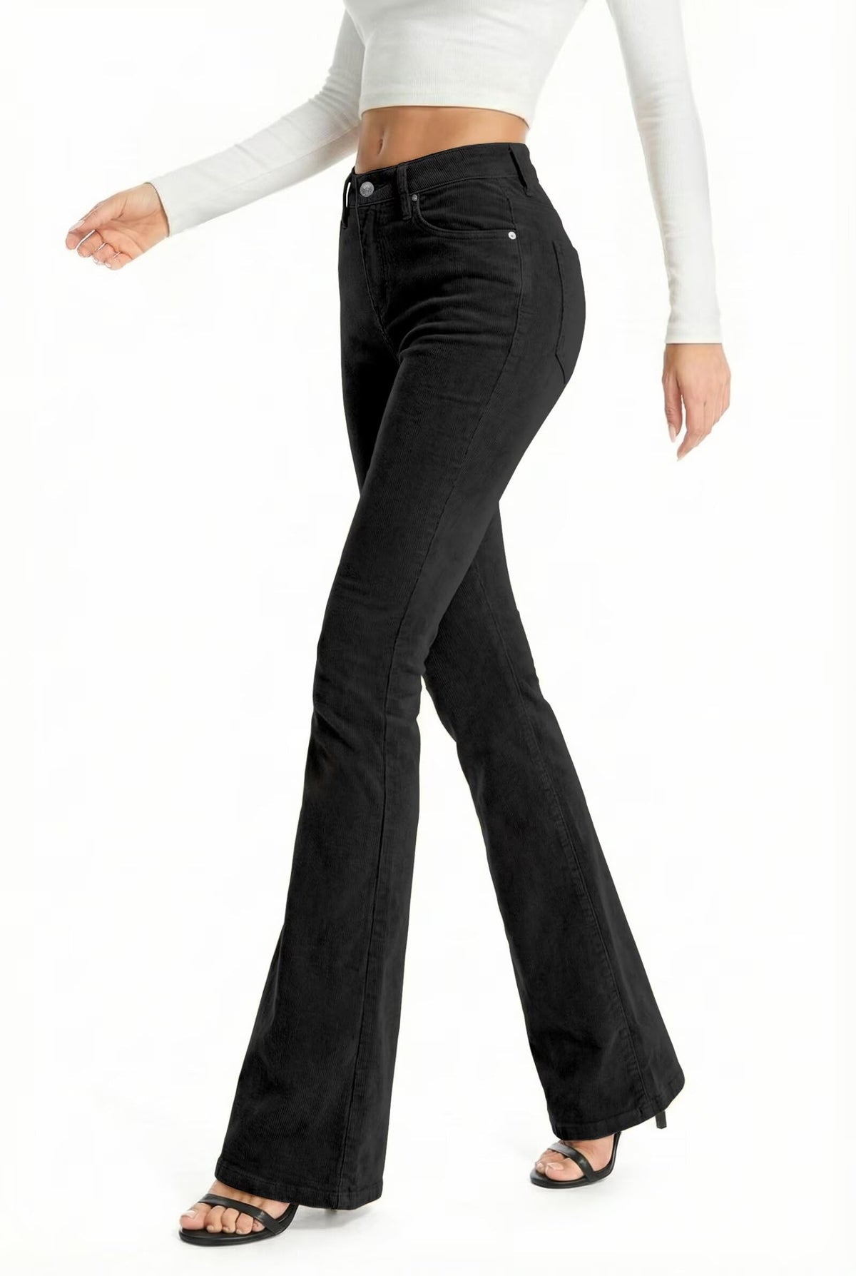 Hybrid & Company Women's Stretch Bootcut Pants