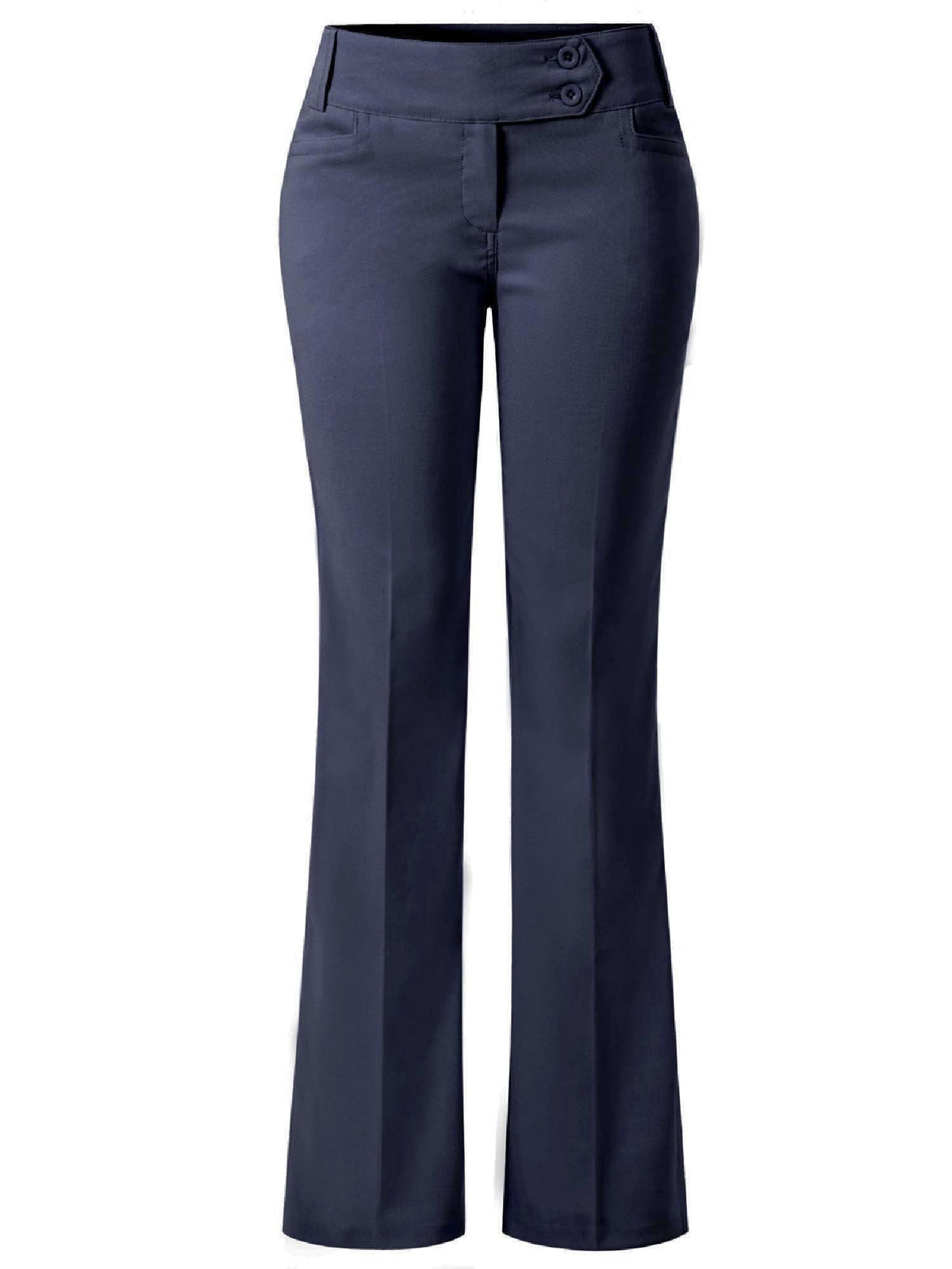 Design by Olivia Women's Dress Pants Bootcut Work Slacks Stretch Office