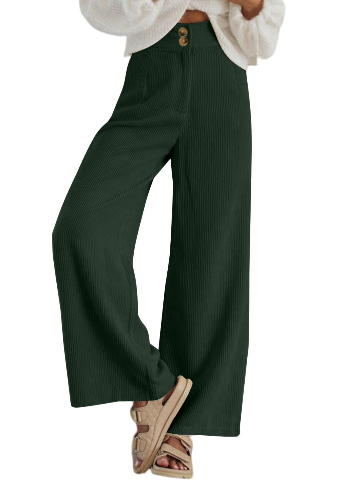 Sidefeel Corduroy Pants Women with Pockets 2026 Fall Clothes