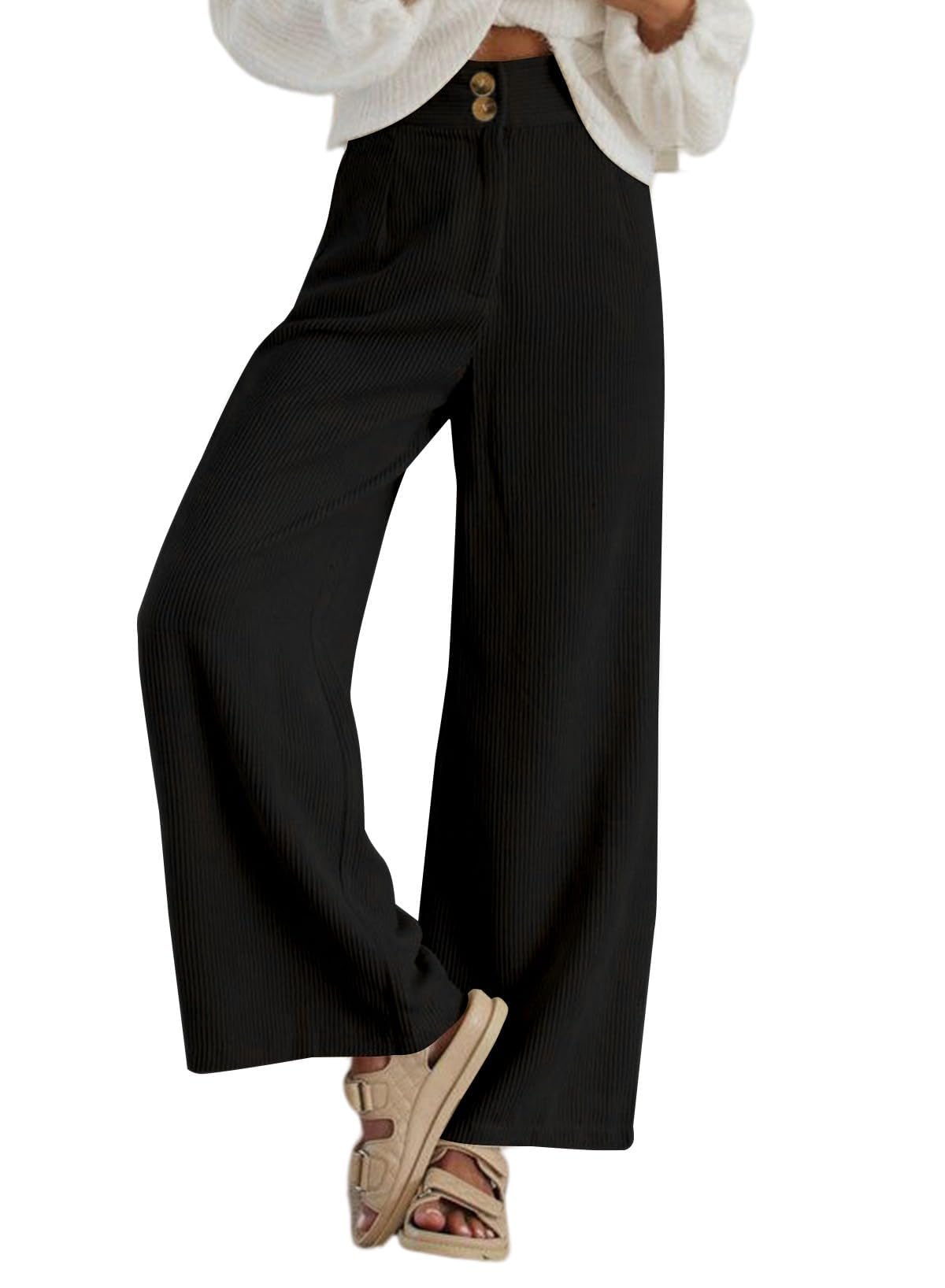 Sidefeel Corduroy Pants Women with Pockets 2026 Fall Clothes