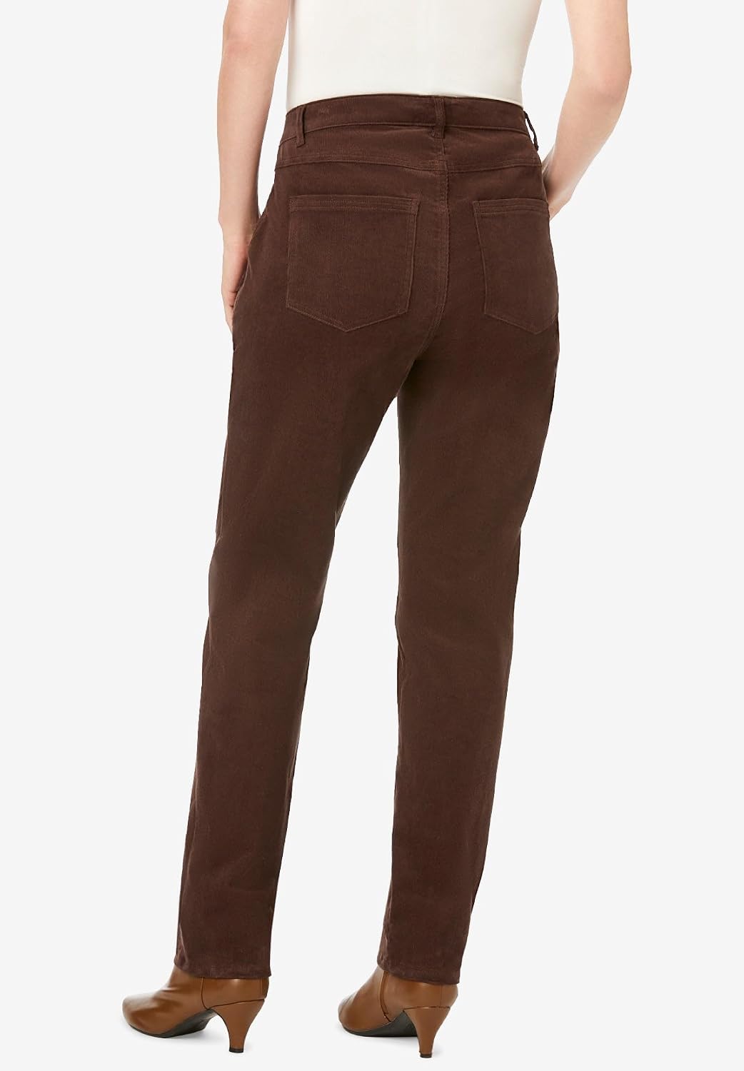 Woman Within Stretch Corduroy Bootcut Pant