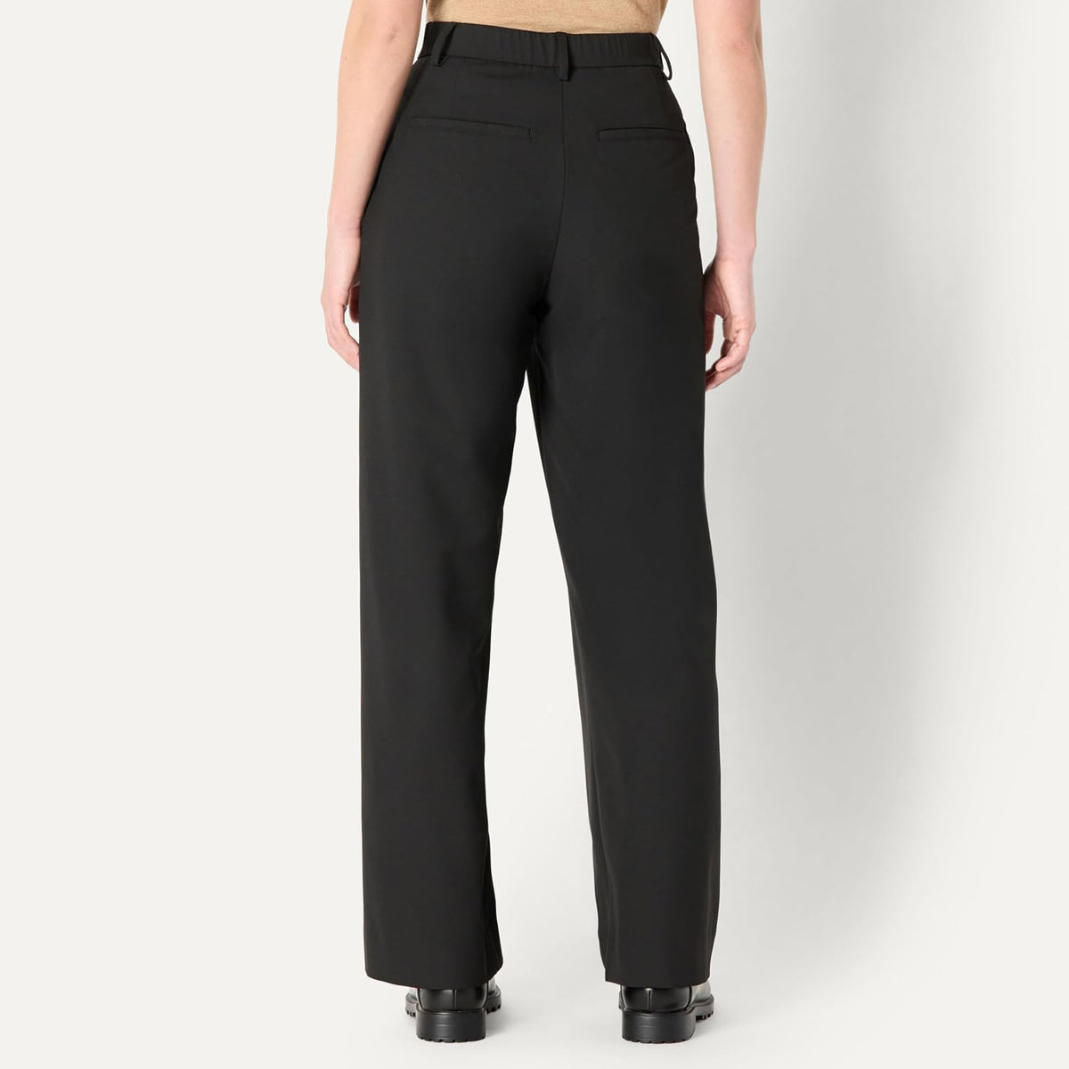 Amazon Essentials Women's Relaxed-Fit Full Length Dress Pant