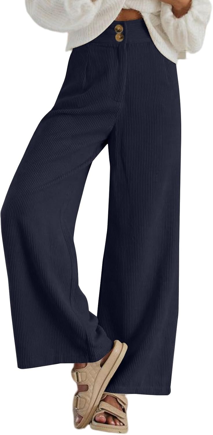 Sidefeel Corduroy Pants Women with Pockets 2026 Fall Clothes