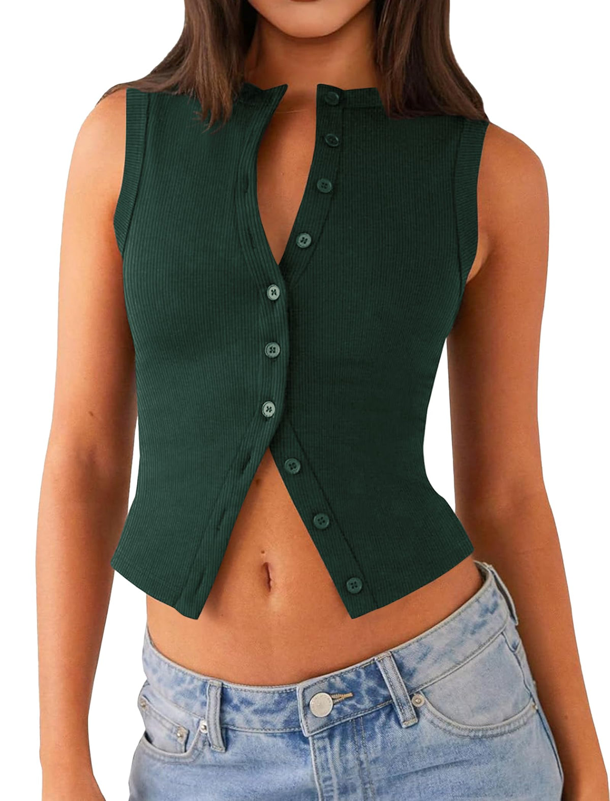 Matunana Womens Going Out Tops Summer Tank Sexy Crop Cute Y2K Trendy Shirts