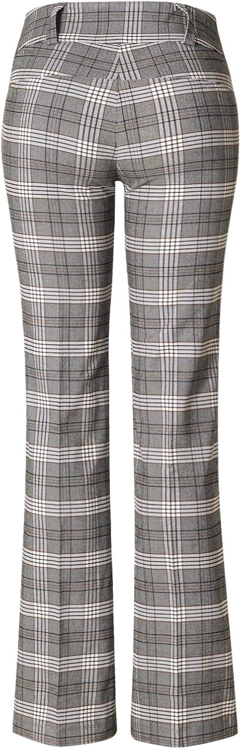 Design by Olivia Women's Dress Pants Bootcut Work Slacks Stretch Office