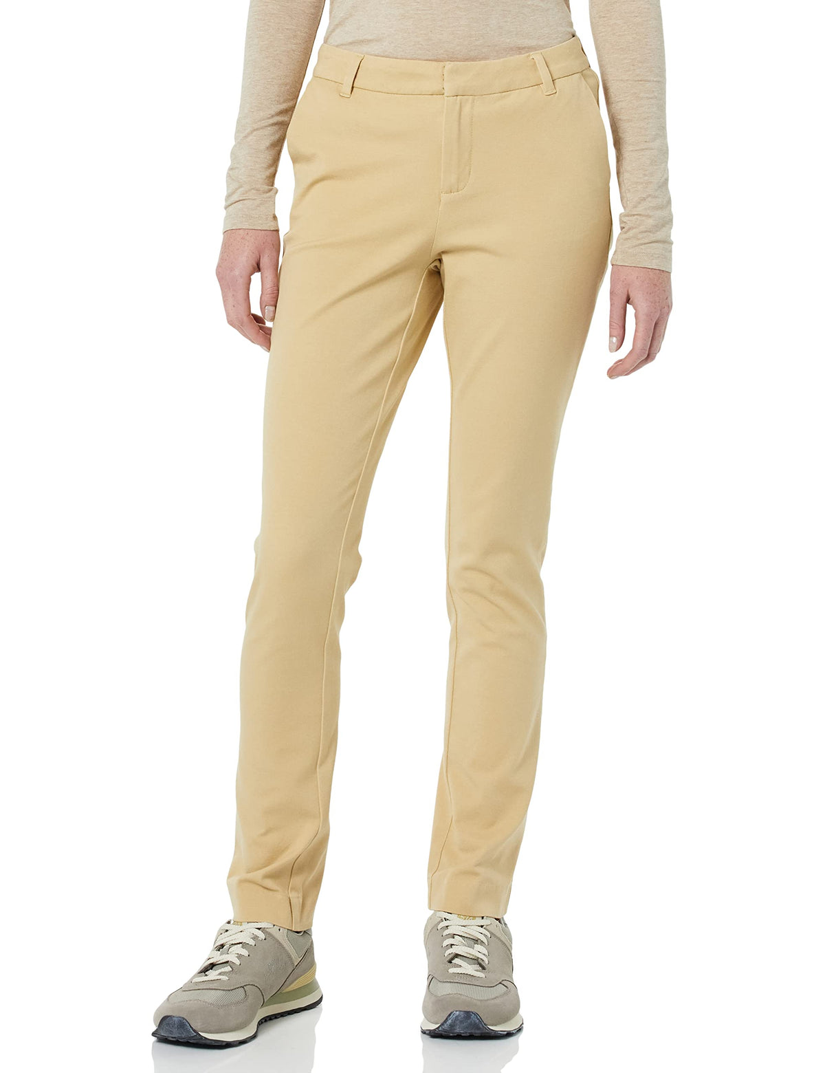 Amazon Essentials Women's Bi-Stretch Full Length Straight Leg Pant
