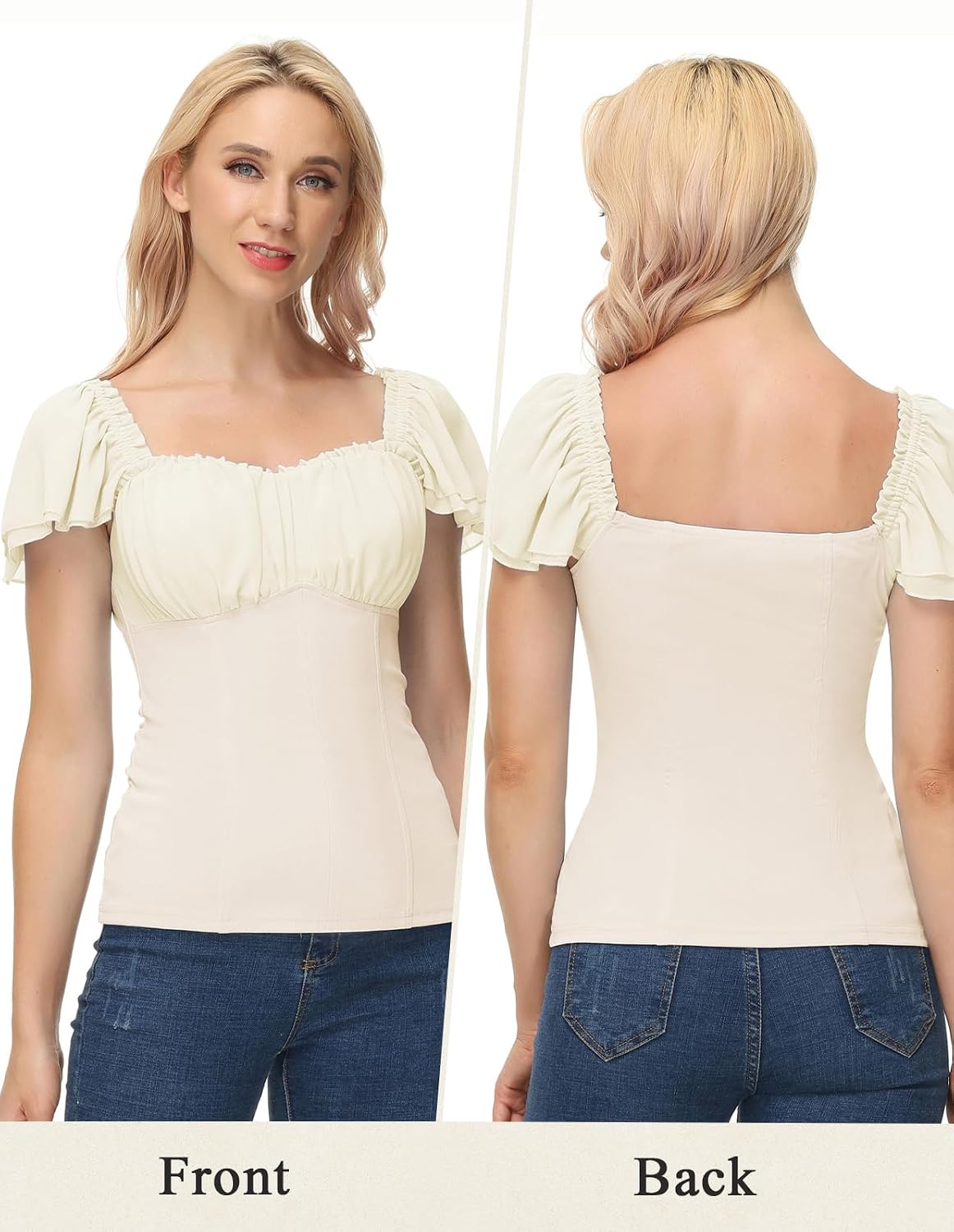 Scarlet Darkness Off the Shoulder Tops for Women Renaissance Pirate Shirt