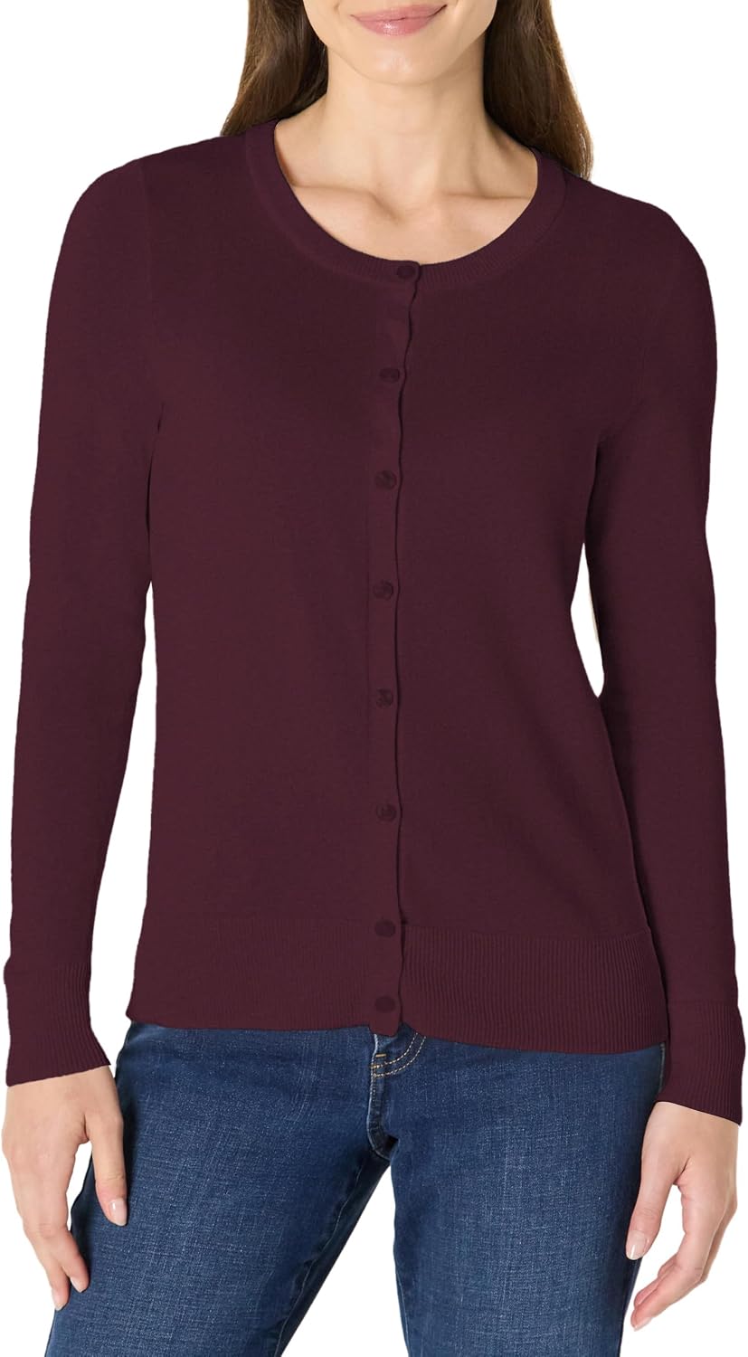 Amazon Essentials Women's Lightweight Crewneck