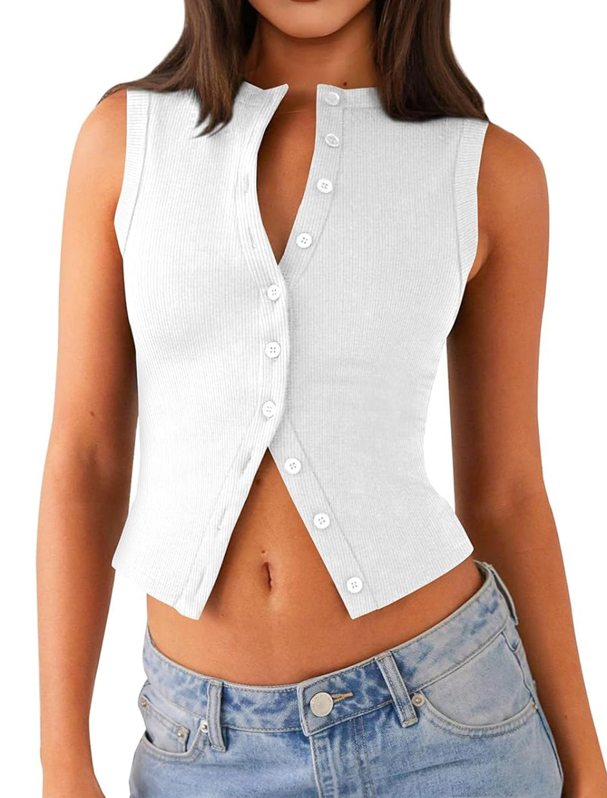 Matunana Womens Going Out Tops Summer Tank Sexy Crop Cute Y2K Trendy Shirts