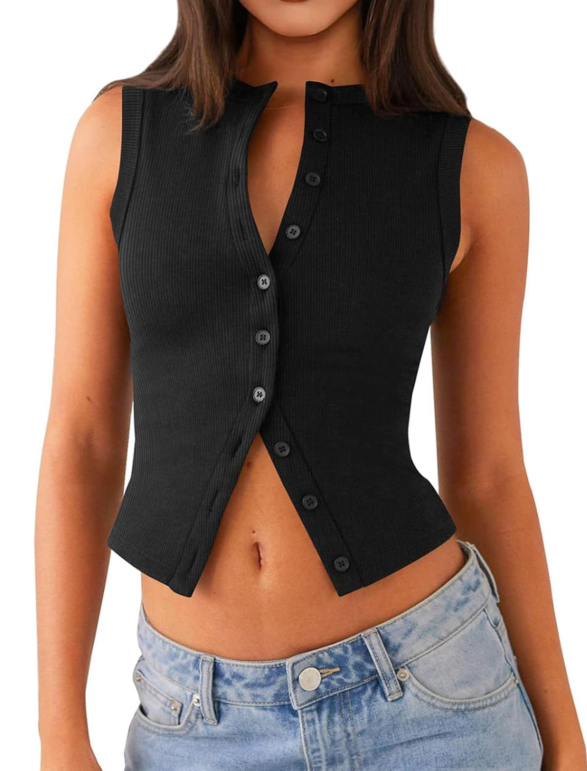 Matunana Womens Going Out Tops Summer Tank Sexy Crop Cute Y2K Trendy Shirts