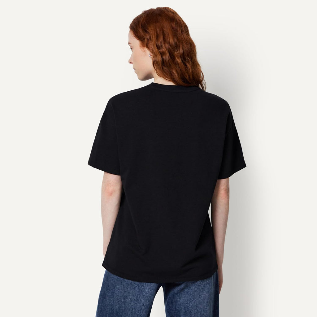 Amazon Essentials Women's Oversized-Fit Short Sleeve Crewneck Shirt