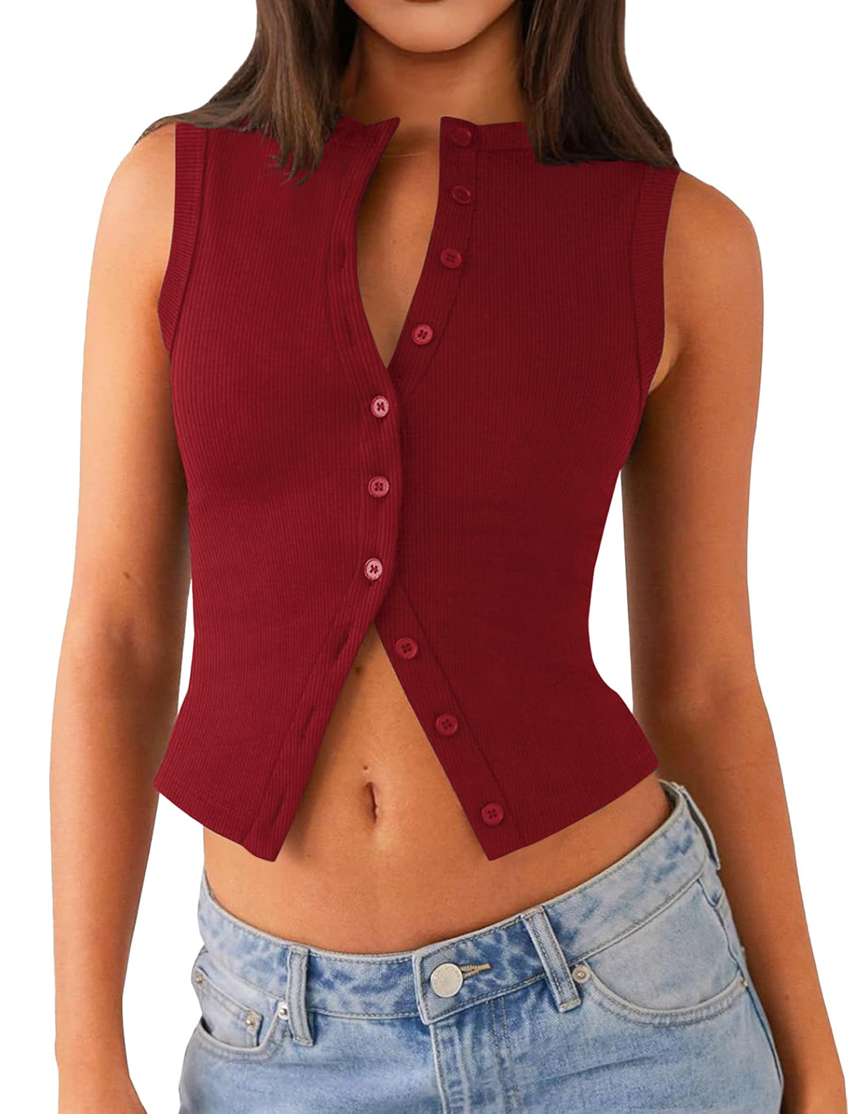 Matunana Womens Going Out Tops Summer Tank Sexy Crop Cute Y2K Trendy Shirts