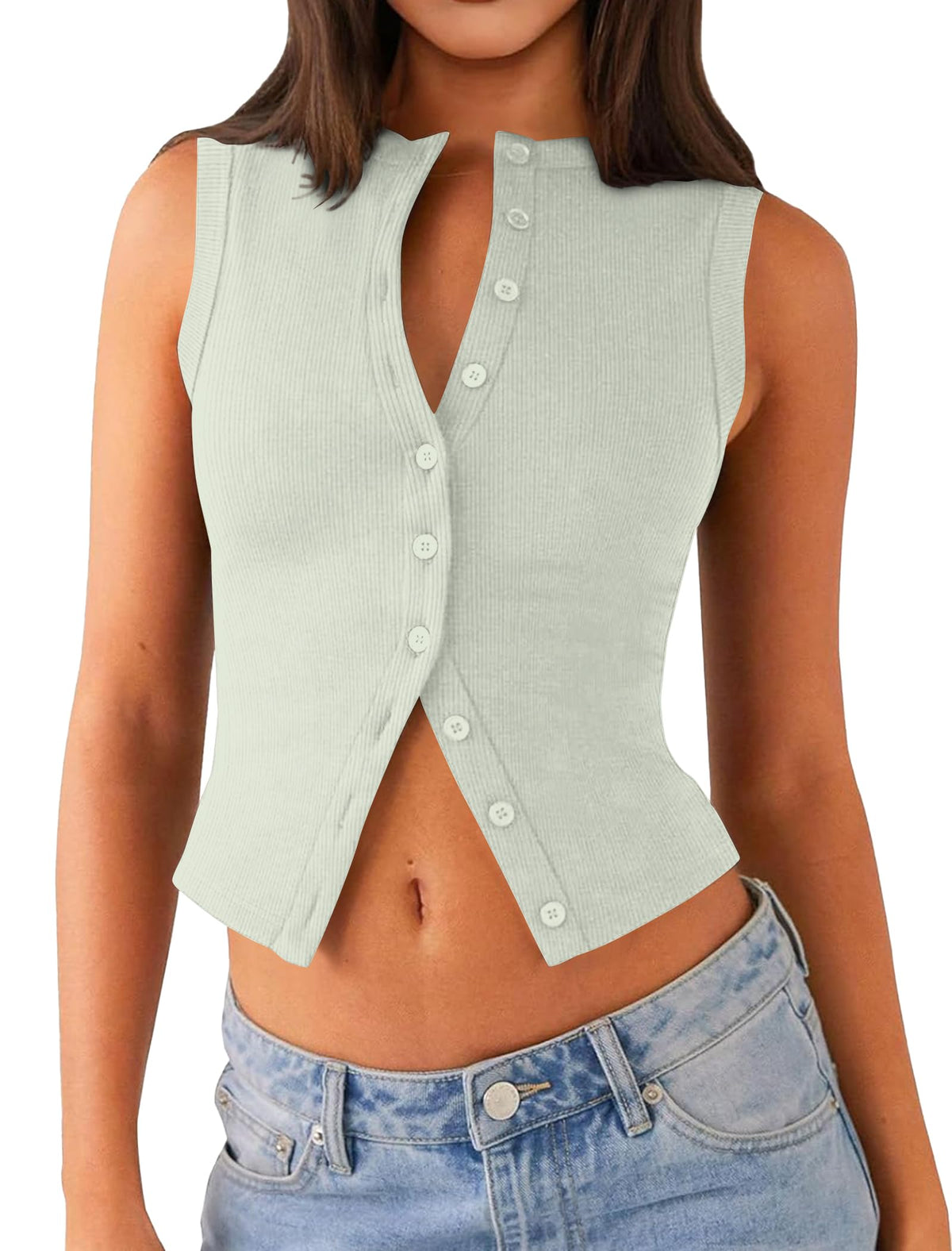 Matunana Womens Going Out Tops Summer Tank Sexy Crop Cute Y2K Trendy Shirts