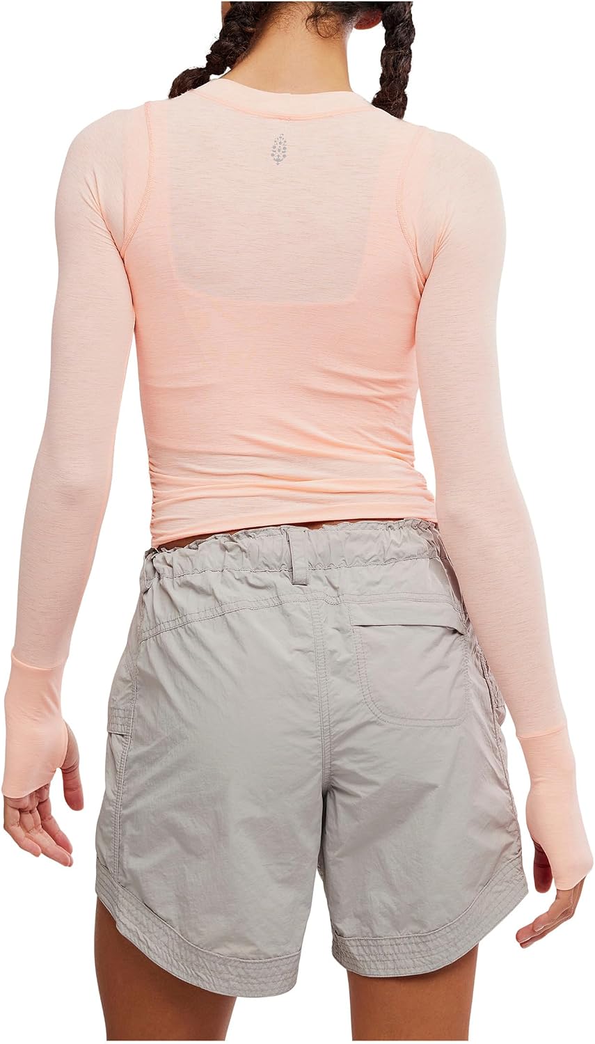 Free People Women's Tempo Ruched Long Sleeve Tee