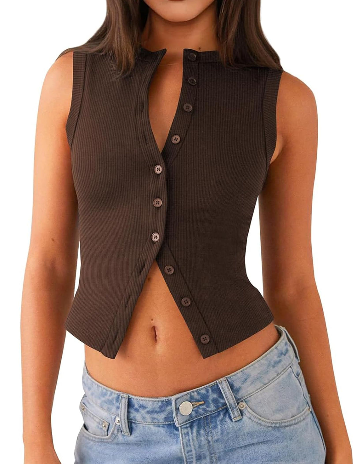 Matunana Womens Going Out Tops Summer Tank Sexy Crop Cute Y2K Trendy Shirts