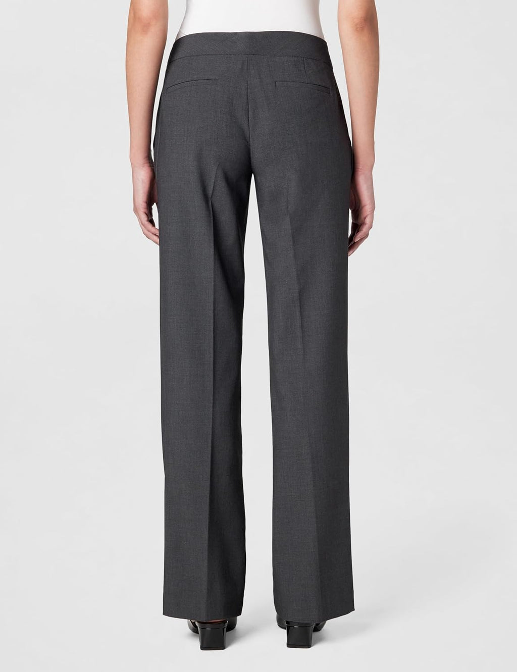 Calvin Klein Women's Classic Fit Straight Leg Lux Suit Pants